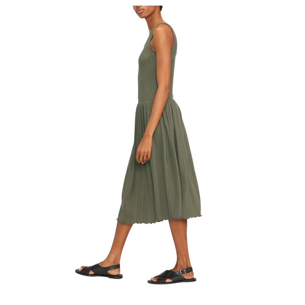 Everlane Ribbed Kalamata Scoop Neck Knit Dress Size S